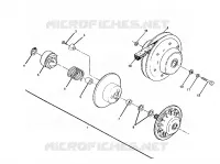 DRIVEN CLUTCH ASSEMBLY 2502X4/W927527 (4922862286024A)