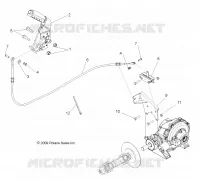 PARKING BRAKE BRAKE ASM.
