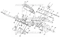 FRONT TORQUE ARM 600 XCR 0985677 (4943164316B012)