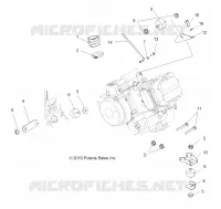 ENGINE, MOUNTING