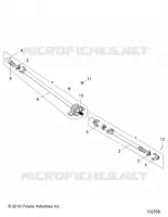 DRIVE TRAIN, FRONT PROP SHAFT