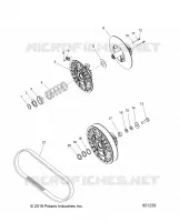 DRIVE TRAIN, CLUTCH, SECONDARY