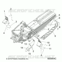 CHASSIS, CLUTCH GUARD/FOOTRESTS/RUNNING BOARDS