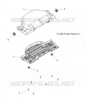 SEAT, PASSENGER, BOTTOM
