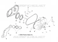 DRIVE TRAIN, CLUTCH COVER