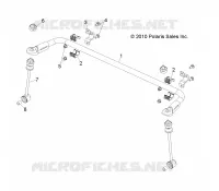REAR SUSPENSION STABILIZER BAR