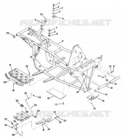 FRAME ASSEMBLY WITH RACKS (4918411841003A)