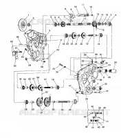 GEARCASE ASSEMBLY WIDETRAK / 0932064 (4922982298017A)