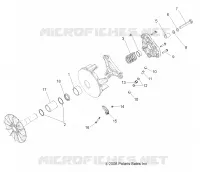 DRIVE TRAIN, PRIMARY CLUTCH