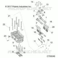 CYLINDER HEAD AND VALVES