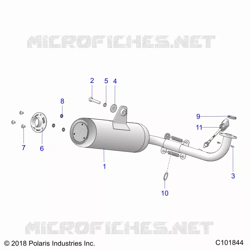 ENGINE, EXHAUST SYSTEM, EVAP