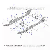 REAR SUSPENSION AND TRACK
