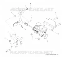 BRAKES, PEDAL AND MASTER CYLINDER
