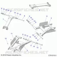 REAR SUSPENSION CONTROL ARMS