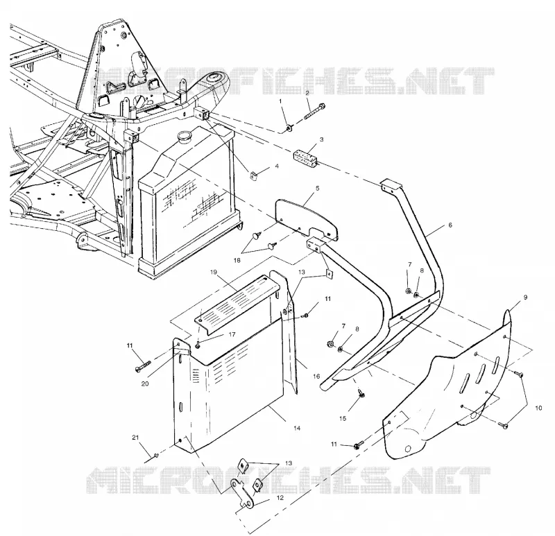 FRONT BUMPER   SHIELDS