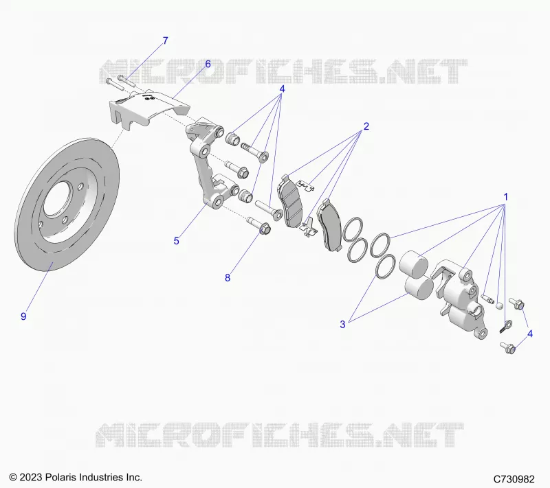FRONT BRAKE CALIPER