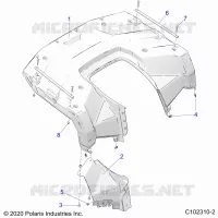 REAR BODYWORK CAB