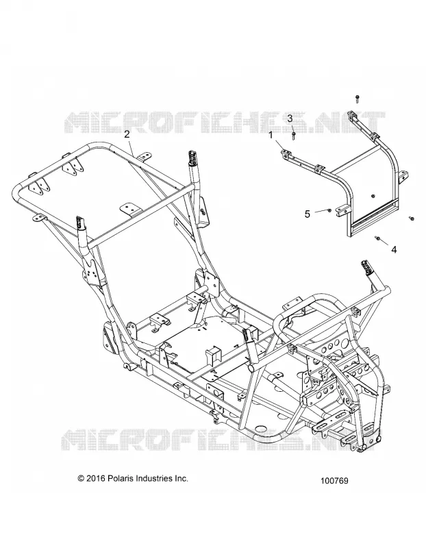 CHASSIS, MAIN FRAME