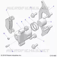 FRONT BRAKE CALIPER