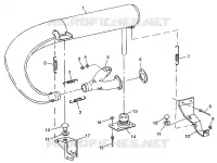 EXHAUST SYSTEM XCF 0971643 (4938613861C002)