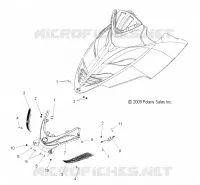 HOOD, FRONT HINGE ASM.