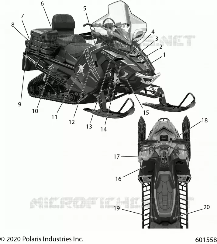 DECALS, ADVENTURE, BLACK SIDE PANEL OPTION