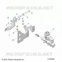 BRAKES, PEDAL AND MASTER CYLINDER