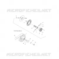 DRIVE TRAIN, SECONDARY CLUTCH