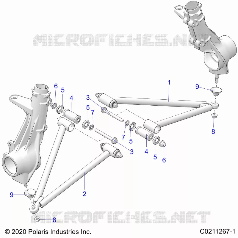 SUSPENSION, A-ARM AND STRUT MOUNTING
