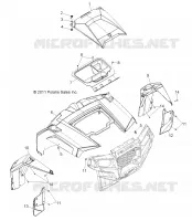 HOOD AND FRONT BODY WORK
