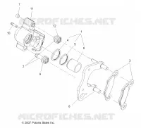 FRONT BRAKE CALIPER