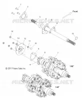 DRIVE TRAIN, JACKSHAFT AND DRIVE SHAFT