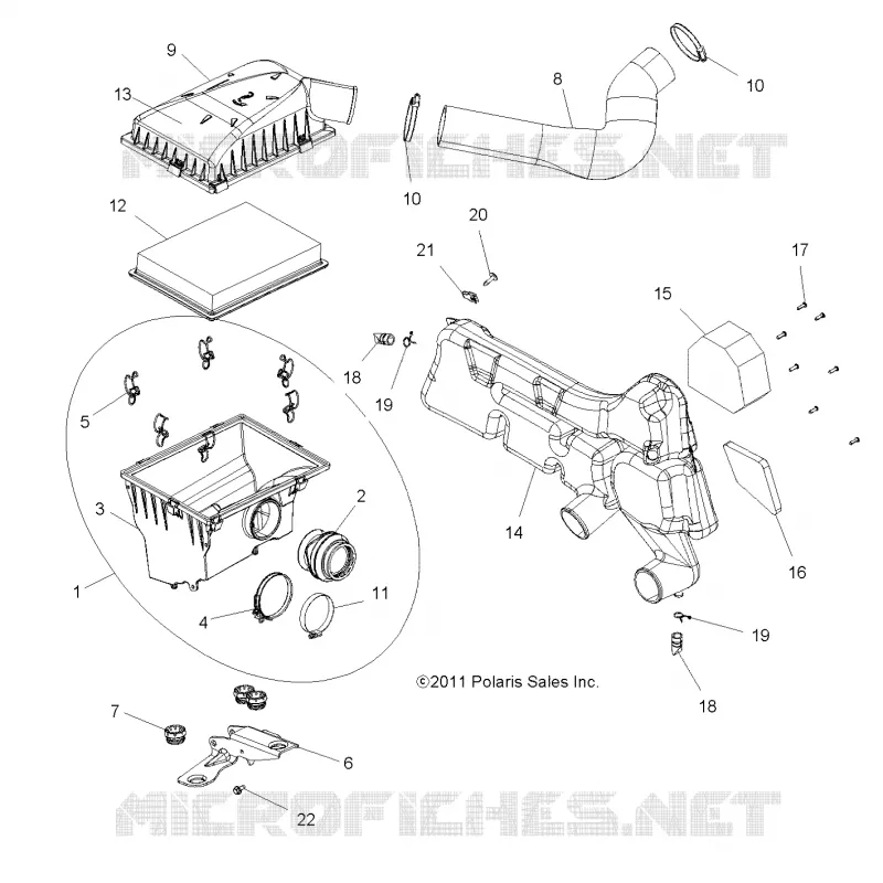 ENGINE, AIR INTAKE SYSTEM