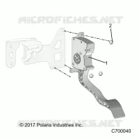 THROTTLE PEDAL