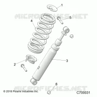 FRONT SUSPENSION SHOCK MOUNTING