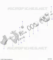 BRAKES, BRAKE FRONT BRAKE CALIPER