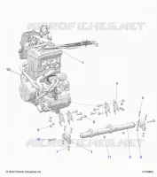 ENGINE, MOUNTING & LONG BLOCK
