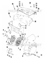 RECOIL STARTER AND BLOWER HOUSING (SS) (4910951095028A)
