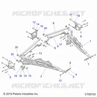REAR SUSPENSION CONTROL ARMS
