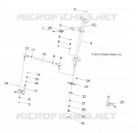 STEERING, STEERING POST  AND TIE ROD ASM.