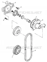 WATER PUMP XLT LTD 0973756 AND EUROPEAN XLT LTD E973756 (4937793779C007)