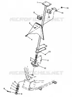 STEERING POST    SPORT 400L W98BA38C (4947234723B007)