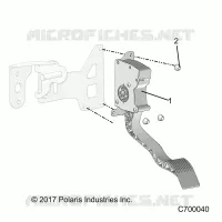 ENGINE, THROTTLE PEDAL