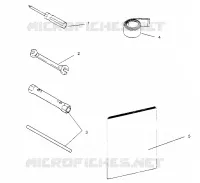 TOOL KIT    SPORT 0950443, SPORT TOURING 0950243  AND EUROPEAN SPORT TOURING E (4928822882C010)