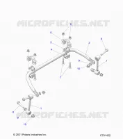 SUSPENSION, REAR STABILIZER BAR