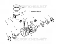 PISTON   CRANKSHAFT (600)
