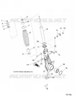 SUSPENSION, FRONT STRUT 