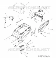 CARGO BOX, SNOW SKIRT   TAILLIGHT