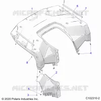 REAR BODYWORK CAB