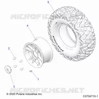 WHEELS, FRONT